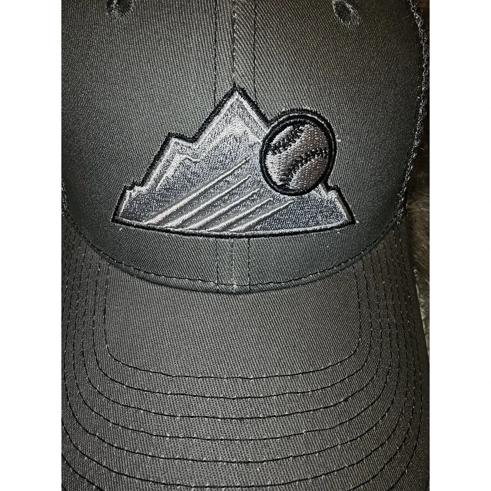 STIHL snapback‎ Hat with CILORADO Rockies, Gray By Melonwear